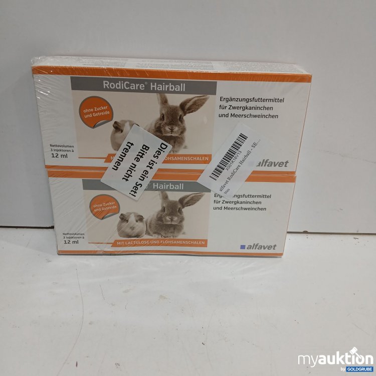 Artikel Nr. 891934: RodiCare Hairball Ergänzungsfuttermittel 2×3 Injektoren a12ml