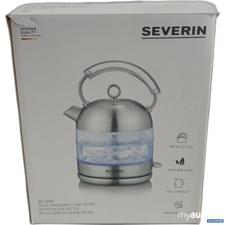 Artikel Nr. 921934: Severin WK 3459 Glas Wasserkocher 