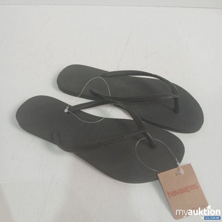 Artikel Nr. 930934 Artikel Nr. 930934: Havaianas Flip-Flops Schwarz Gr 39