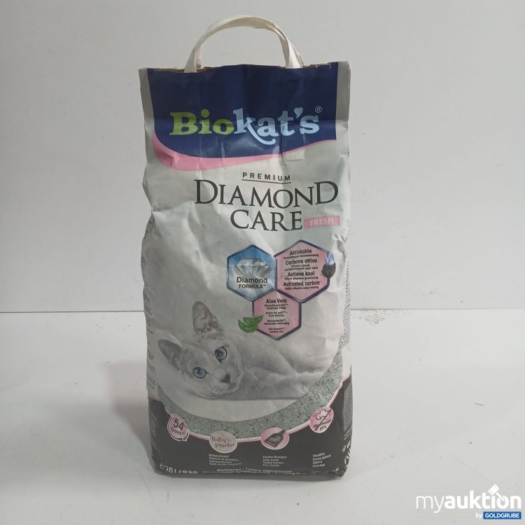 Artikel Nr. 950934: Bio Kats Premium Diamond care fresh Katzenstreu 10L