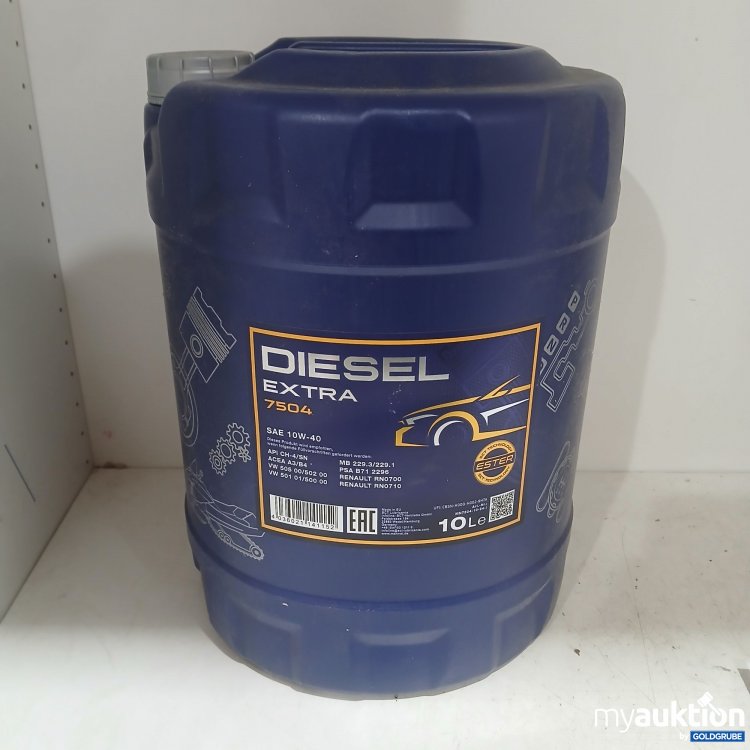 Artikel Nr. 982934: Diesel Extra Gear Oil 6504, SAE 10W-40, 10L