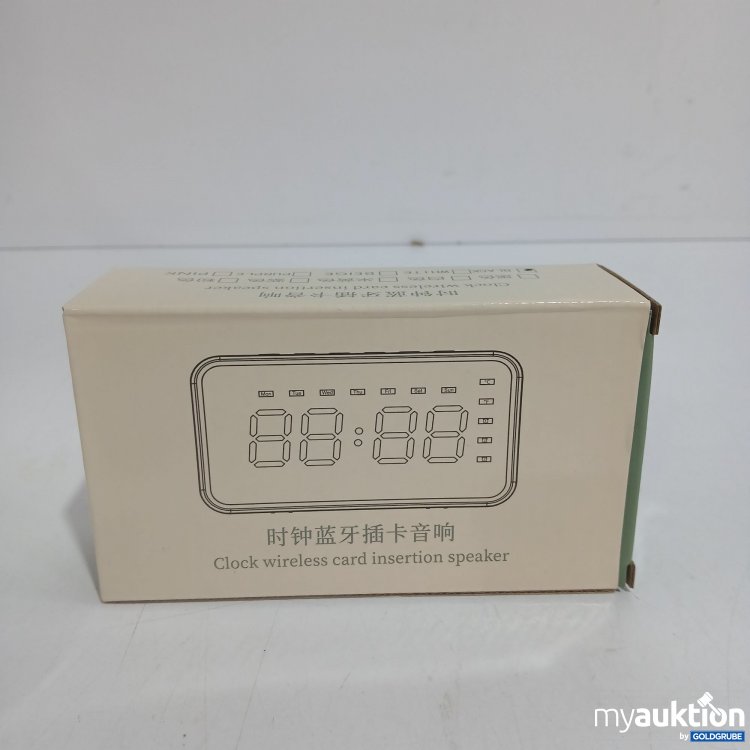 Artikel Nr. 857935 Artikel Nr. 857935: Clock Wireless Card Insertion Speaker