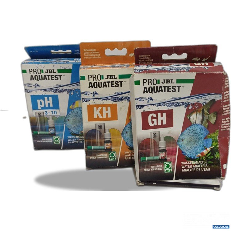 Artikel Nr. 916935: PRO JBL AQUATEST, pH 3-10, GH, KH