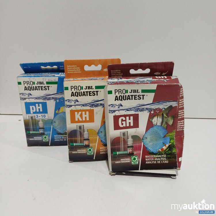 Artikel Nr. 916935: PRO JBL AQUATEST, pH 3-10, GH, KH
