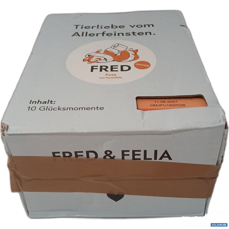 Artikel Nr. 951935: Fred Hund Pute mit Kartoffeln 10x390g