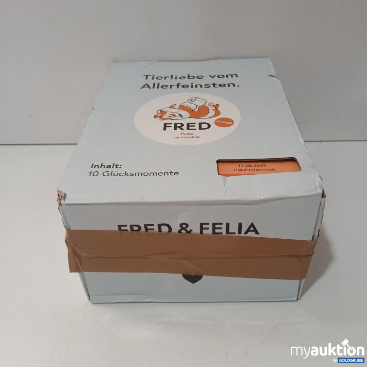 Artikel Nr. 951935: Fred Hund Pute mit Kartoffeln 10x390g