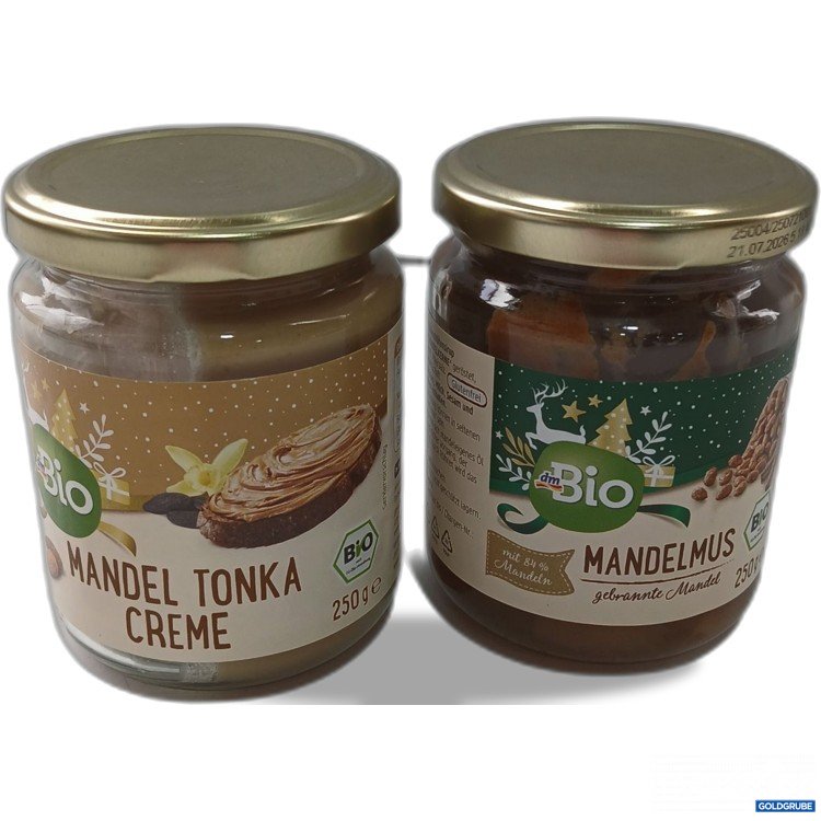 Artikel Nr. 957935: DM BIO Mandelmus und Mandel Tonka Cream 2x250g