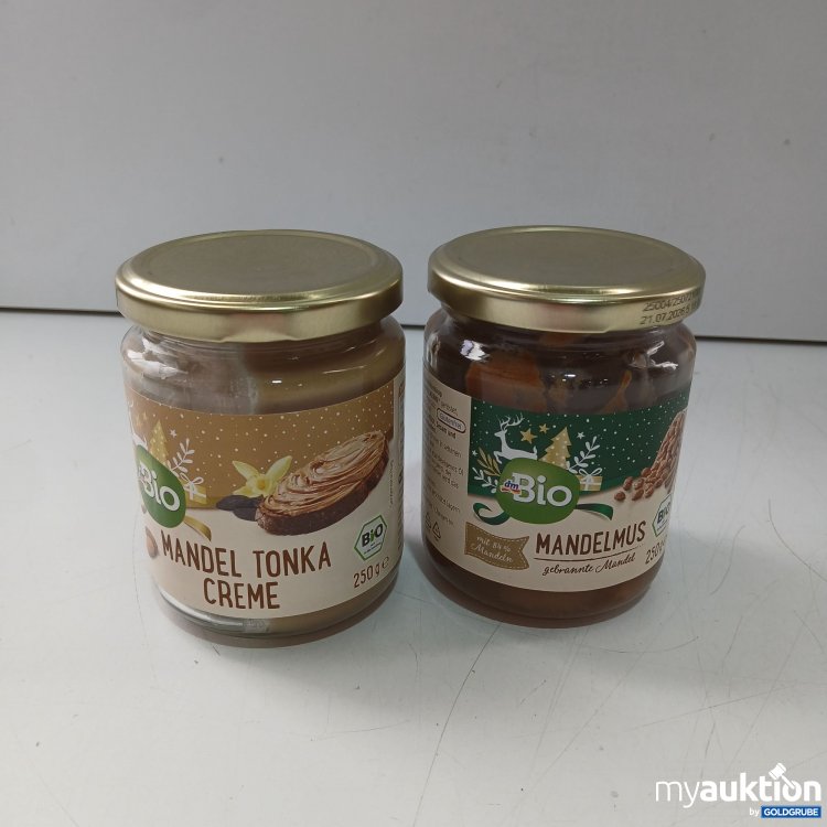 Artikel Nr. 957935: DM BIO Mandelmus und Mandel Tonka Cream 2x250g