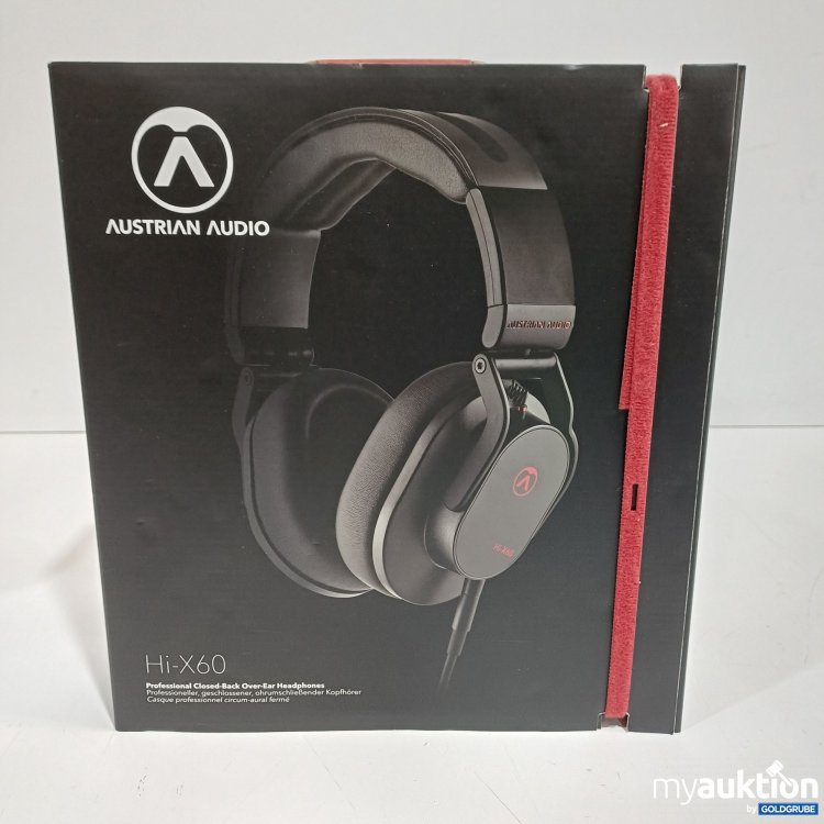Artikel Nr. 960935: Austrian Audio Hi-X60 Professional Closed-Back Over-Ear Headphones 