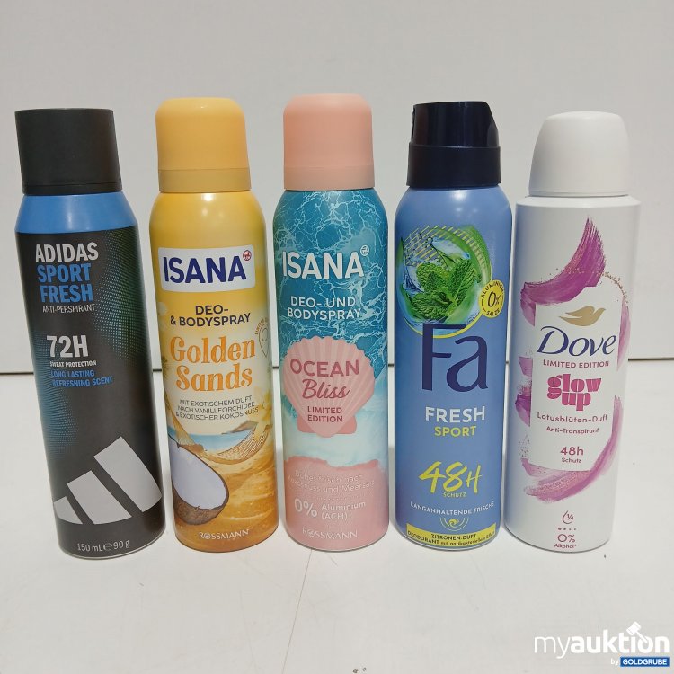 Artikel Nr. 962935: Diverse DEOSPRAYS 5x150ml 