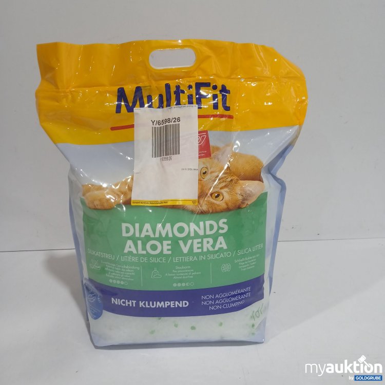Artikel Nr. 972935: MultiFit Diamonds Aloe Vera Silikatstreu 16L 
