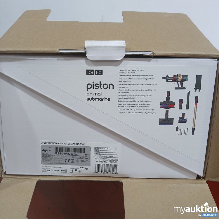 Artikel Nr. 983935: Dyson piston animal submarine DS60 