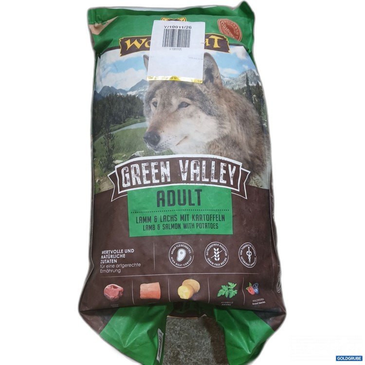 Artikel Nr. 990935: Wolfsblut Green Valley Adult Hundefutter Lamm & Lachs mit Kartoffeln 12,5kg 