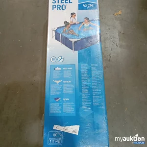 Auktion Bestway Steel Pro Pool 2,21 x 1,50 m 43 cm hoch