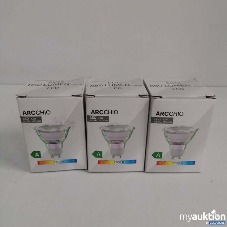 Artikel Nr. 438936: Arcchio  LED 4.7W GU10, 103W, 3x