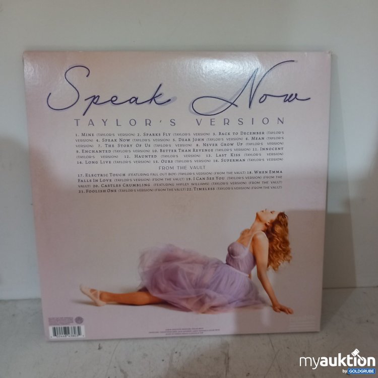 Artikel Nr. 469936: Taylor Swift Speak Now Vinyl Doppel LP