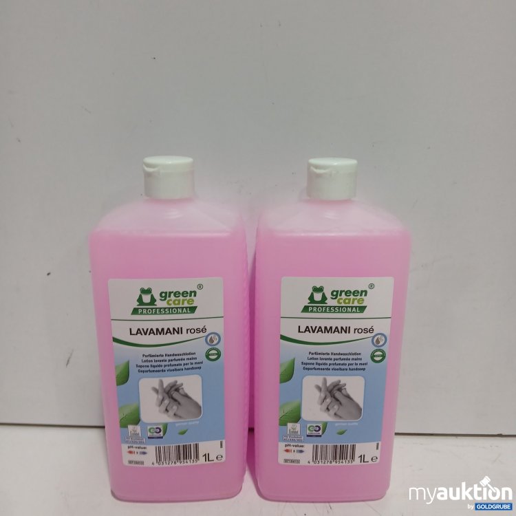 Artikel Nr. 470936: 2x1L green care Professional LAVAMANI rosé Handwaschlotion