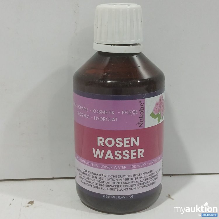 Artikel Nr. 524936: Nakobe Bio 100% - Hydrolat Rosenwasser 250 ml
