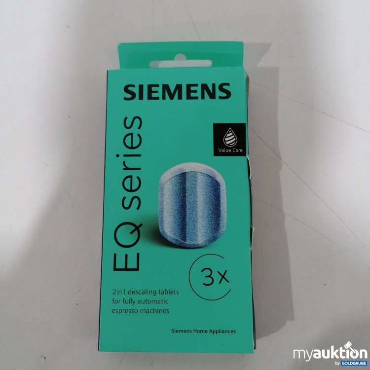 Artikel Nr. 886936 Artikel Nr. 886936: Siemens EQ Series 3x