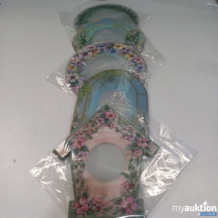 Artikel Nr. 894936: Motiv-Windradfolien diverse Farben und Formen 5Packungen