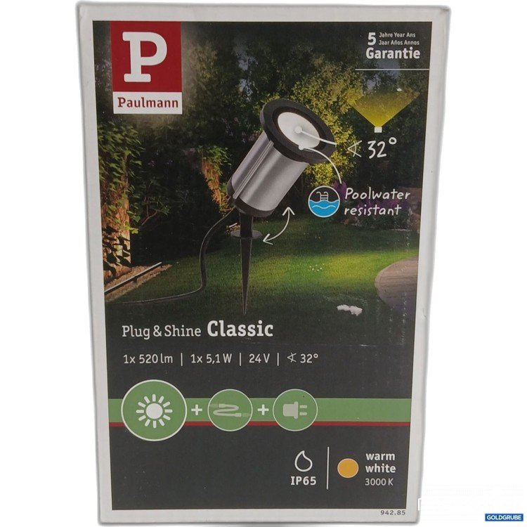 Artikel Nr. 921936: Paulmann Plug&Shine Classic IP65