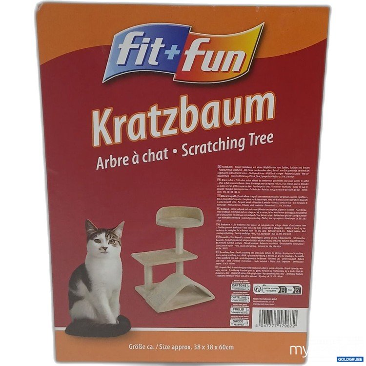 Artikel Nr. 972936 Artikel Nr. 972936: Fit+Fun Kratzbaum ca. 38x38x60cm