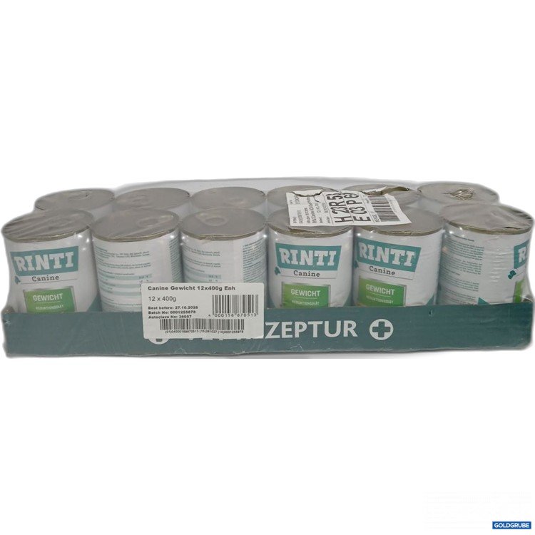 Artikel Nr. 973936: Rinti Canine Gewicht 12x400 g