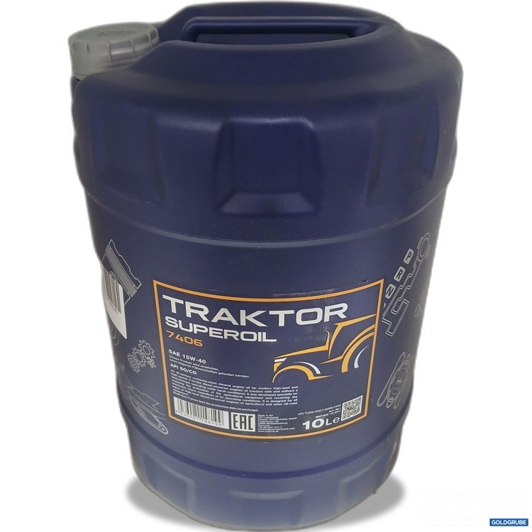 Artikel Nr. 982936: Traktor Superoil 7406, SAE 15W-40, 10L