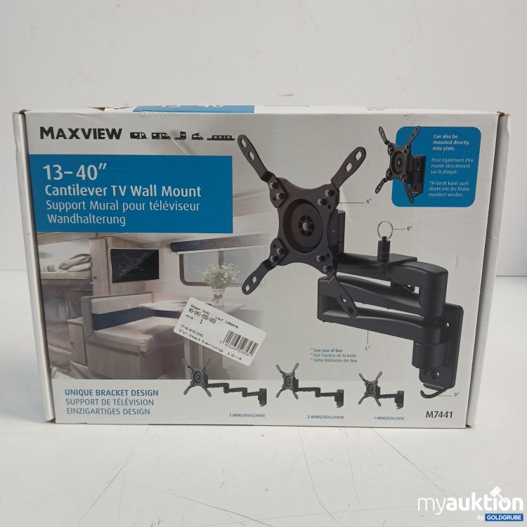 Artikel Nr. 466937 Artikel Nr. 466937: Maxview Cantilever TV Wall Mount 13-40 Zoll