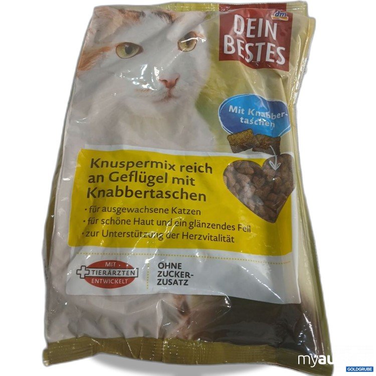 Artikel Nr. 919937: Dein Bestes Knuspermix Geflügel Katzenfutter 1000g