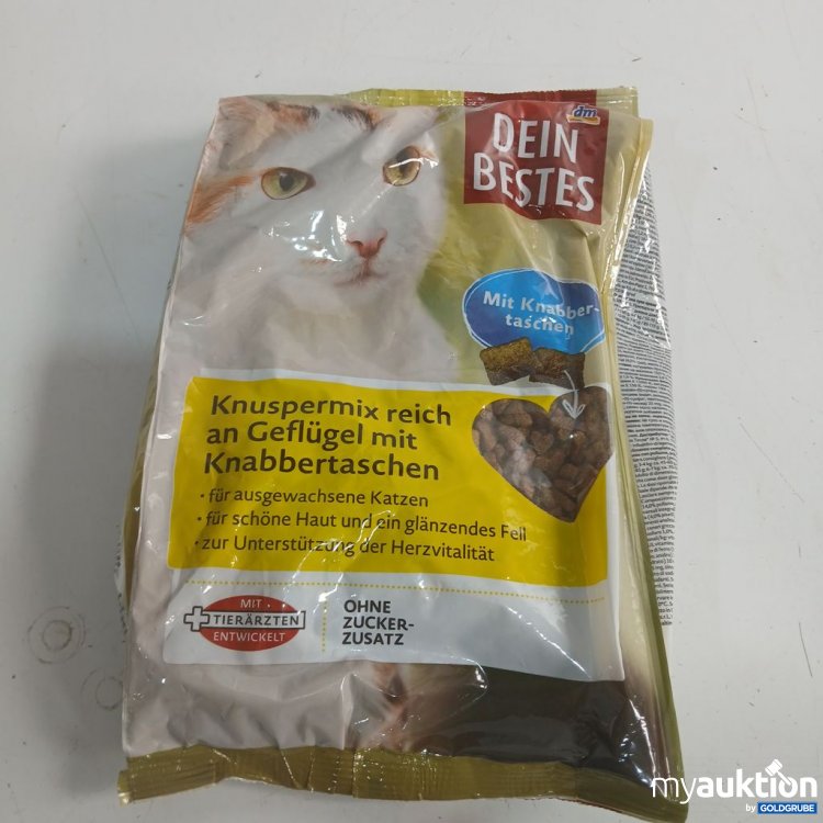 Artikel Nr. 919937: Dein Bestes Knuspermix Geflügel Katzenfutter 1000g