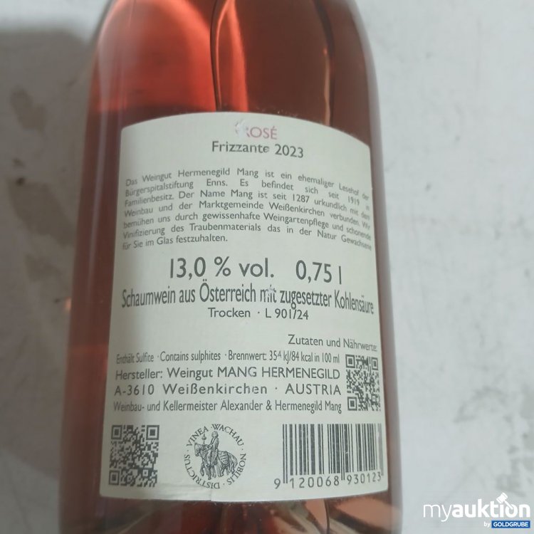 Artikel Nr. 958937: MANG Frizzante Rosé 0.75 l