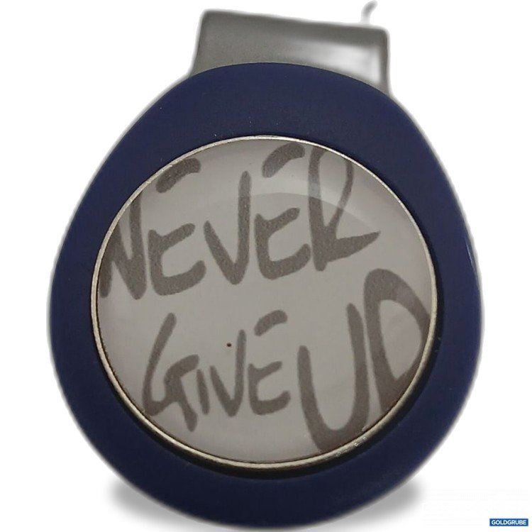 Artikel Nr. 971937 Artikel Nr. 971937: Pitchfix Hat Clip Blau mit Never Giv Up Aufschrift