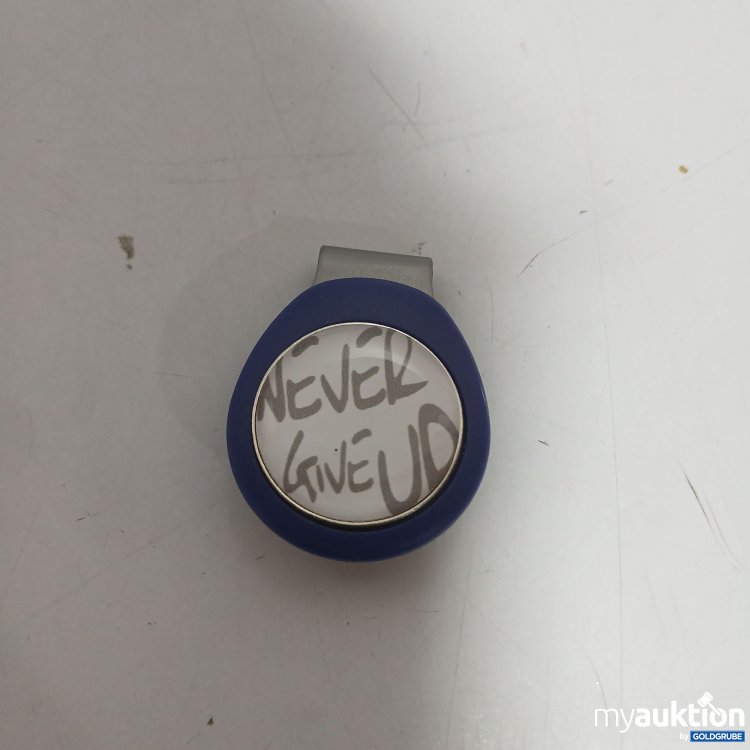 Artikel Nr. 971937 Artikel Nr. 971937: Pitchfix Hat Clip Blau mit Never Giv Up Aufschrift