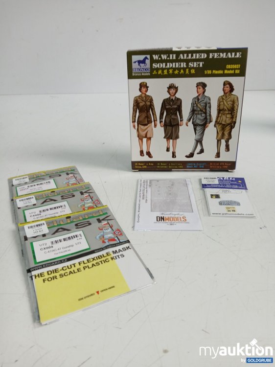 Artikel Nr. 994937 Artikel Nr. 994937: BRONCO MODELS W.W.II Allied female Soldier Set