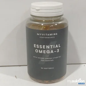 Auktion Myvitamins Performance Essential Omega-3 fish oil 90 Softgels