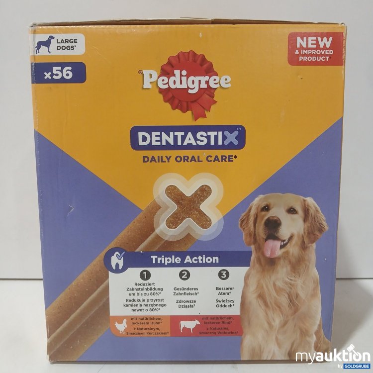 Artikel Nr. 471938 Artikel Nr. 471938: Pedigree Dentastix Triple Action (large dogs) 56 Stück