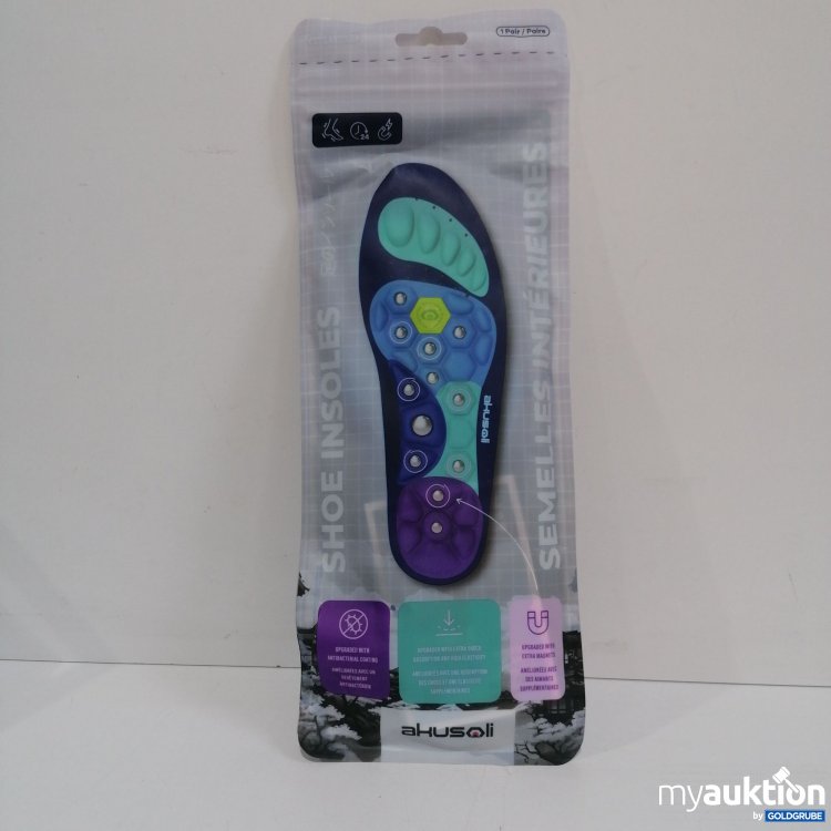 Artikel Nr. 834938: Akusoli Shoe Insoles S/M, 1 Paar 