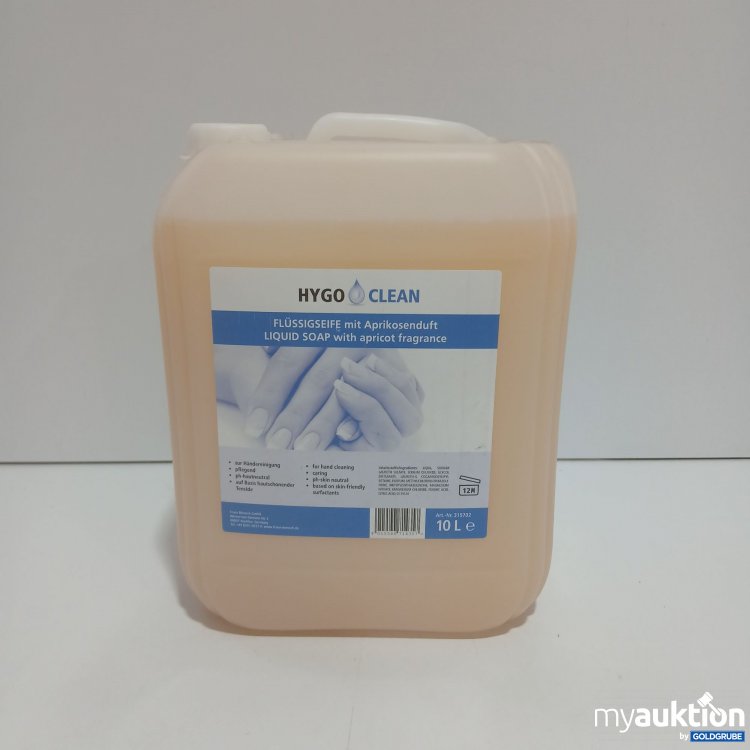 Artikel Nr. 865938: Hygo Clean Flüssigseife mit Aprikosenduft 10l