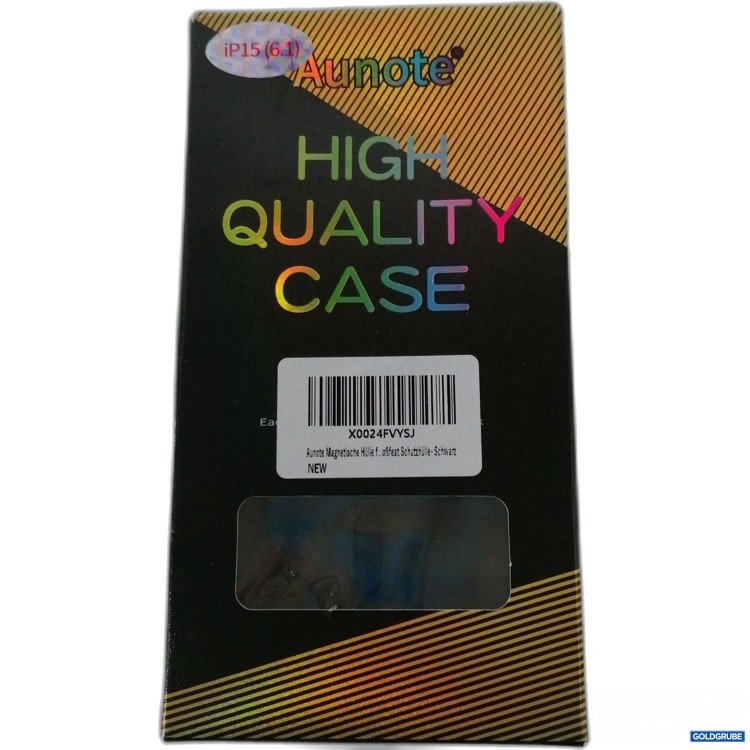 Artikel Nr. 886938: Aunote Magnetische Hülle  Schwarz für Iphone 15