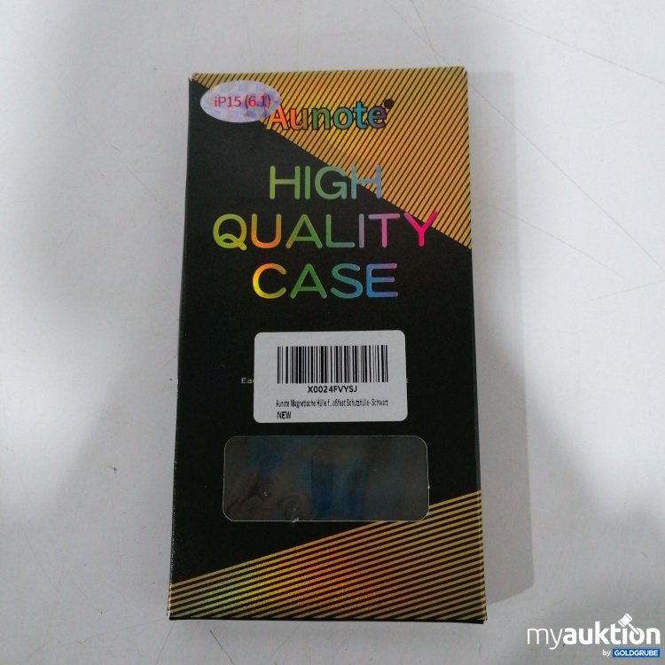 Artikel Nr. 886938: Aunote Magnetische Hülle  Schwarz für Iphone 15