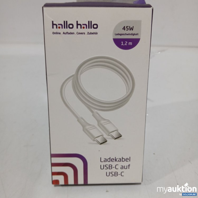 Artikel Nr. 896938: Ladekabel USB-C auf USB-C