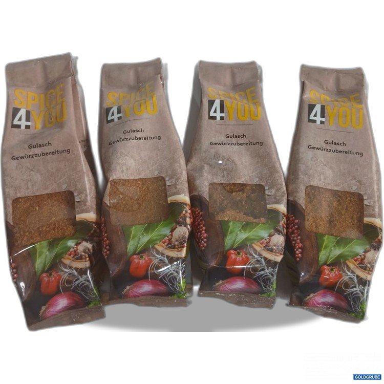Artikel Nr. 919938: SPICE 4 YOU Gulasch Gewürzmischung 4x50g