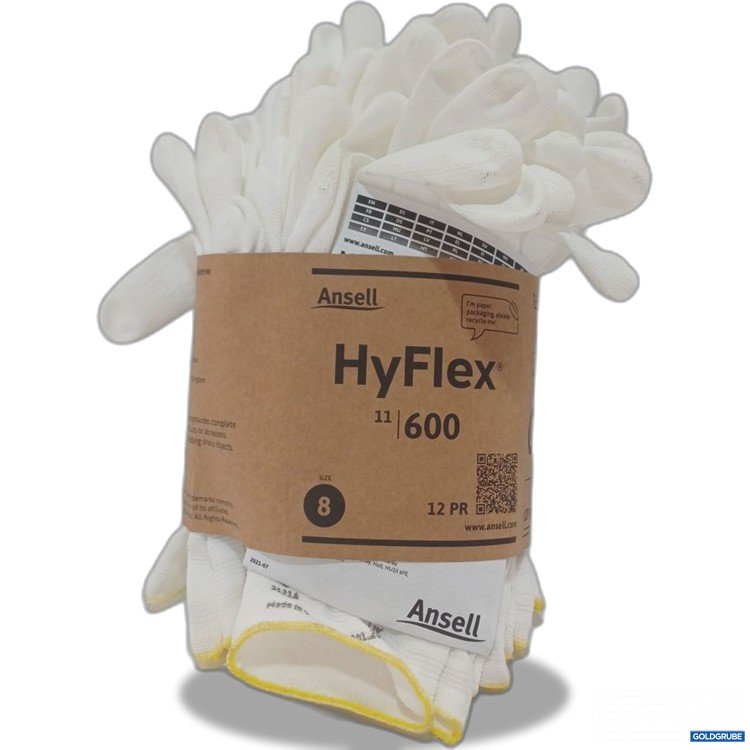 Artikel Nr. 938938: Ansell HyFlex 11|600 Größe 8     12 PR