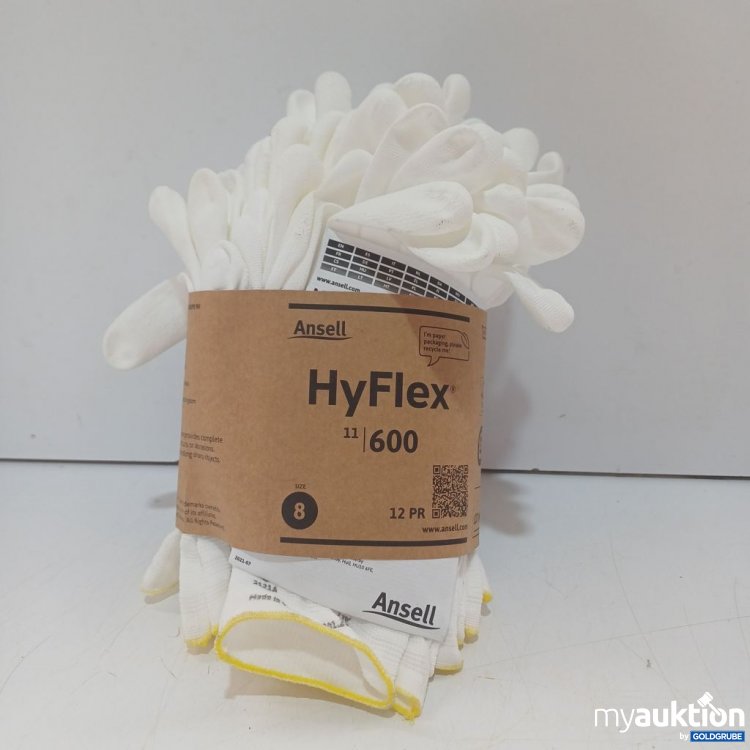 Artikel Nr. 938938: Ansell HyFlex 11|600 Größe 8     12 PR