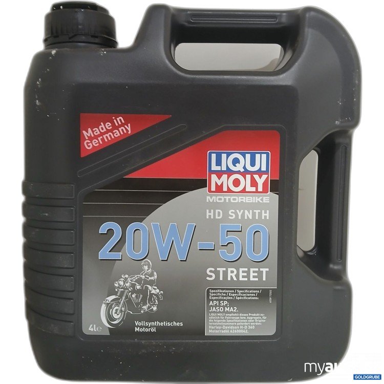 Artikel Nr. 982938: Liqui Moly Motorbike-Oil HD Synth 20W-50 Street, 4L