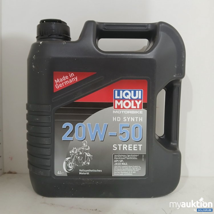 Artikel Nr. 982938: Liqui Moly Motorbike-Oil HD Synth 20W-50 Street, 4L