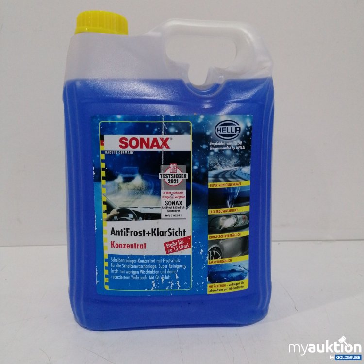 Artikel Nr. 399939 Artikel Nr. 399939: Sonax Anti Frost +Klarsicht Konzentrat 5L