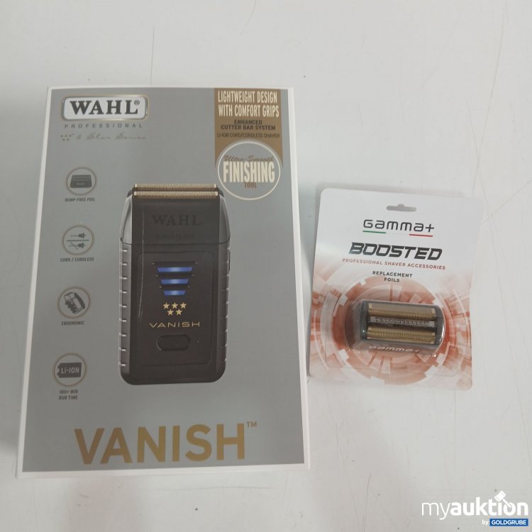Artikel Nr. 444939: Wahl Professional 5 Star Vanish Rasierer + Ersatzaufsatz