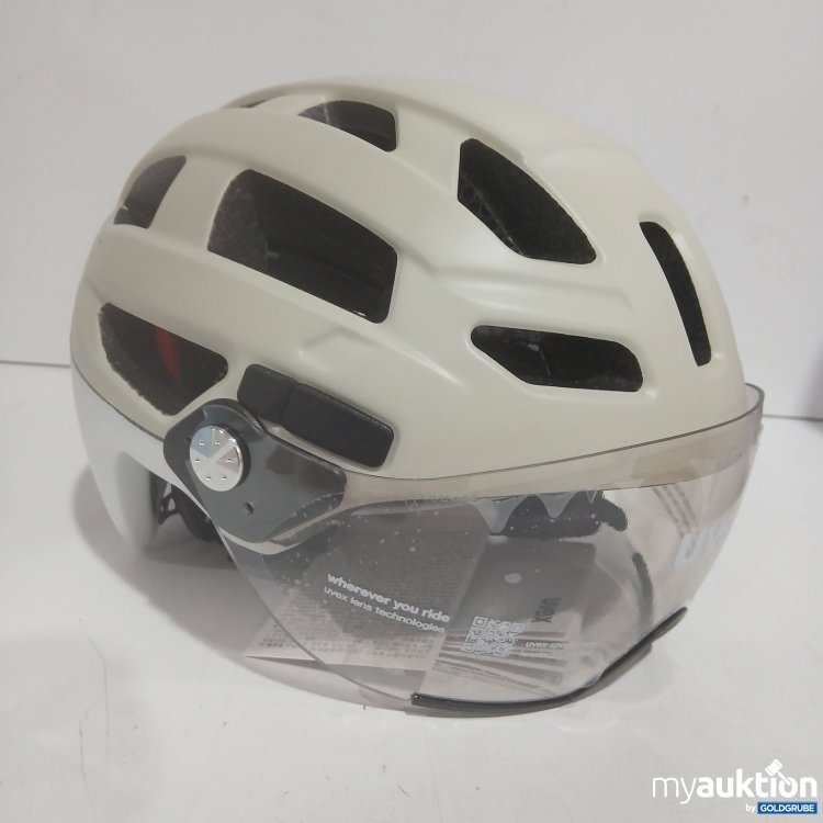 Artikel Nr. 468939 Artikel Nr. 468939: uvex finale visor Fahrradhelm sand-white matt 52-57 cm